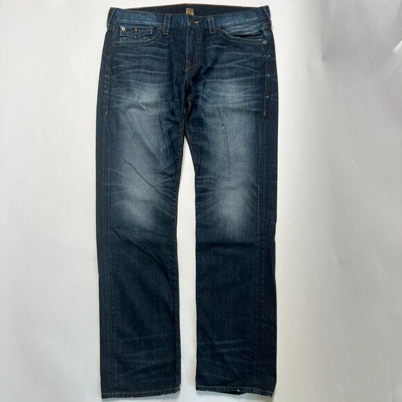 True Religion Geno Relaxed Slim Jeans Men’s 38 – Gently Used Great Condition - Picture 1 of 5